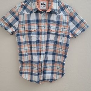 Men's Classic Short Sleeve Stripe Shirt